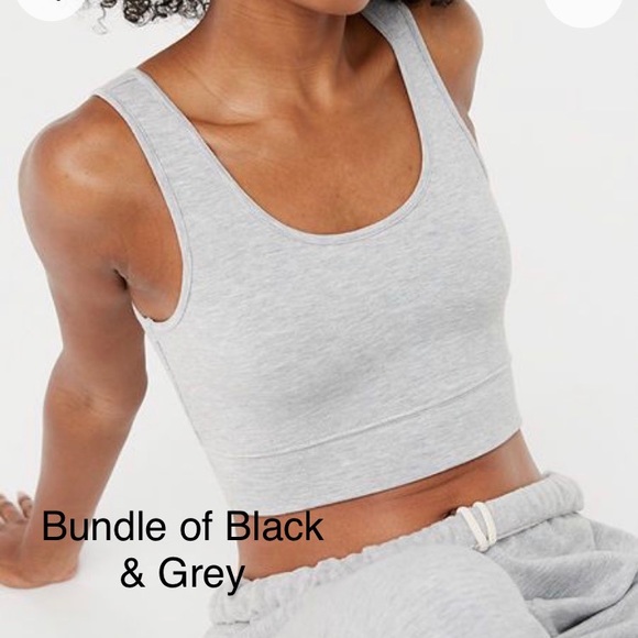 aerie Tops - Bundle of two Aerie Fleece Crop Top/Bralette Size Medium